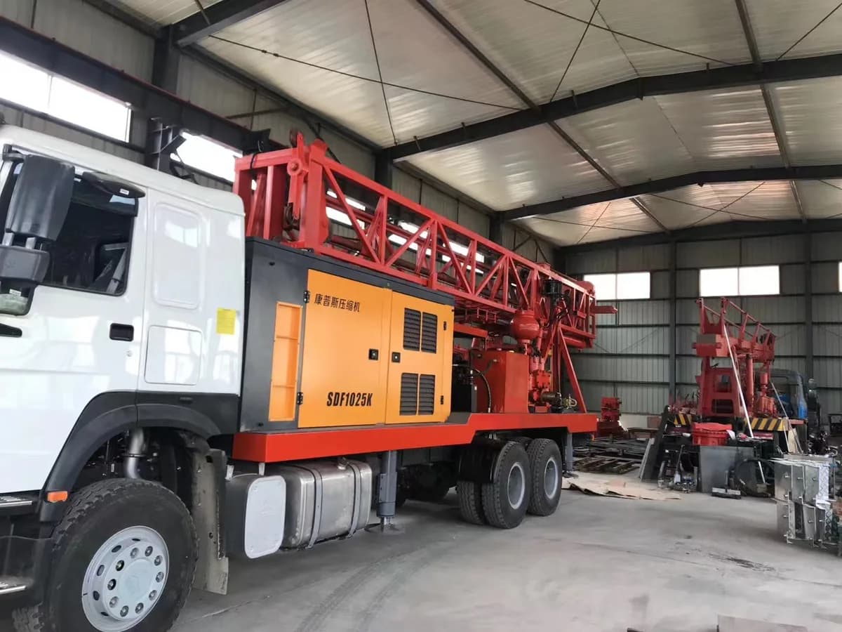 CDC-450JK truck-mounted drilling rig