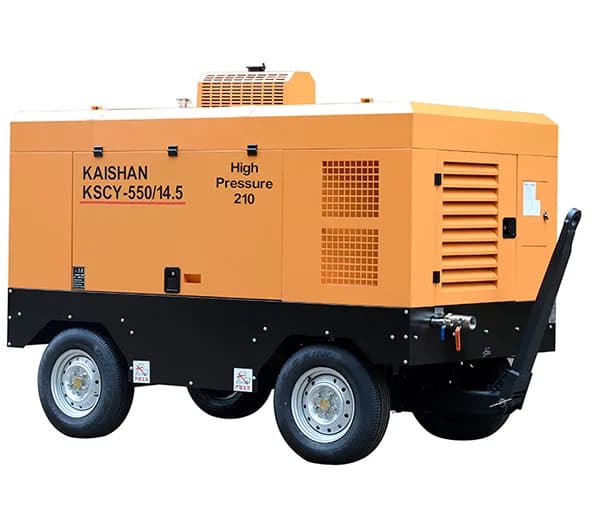 KSCY-550/13 Kaishan diesel mobile air compressor