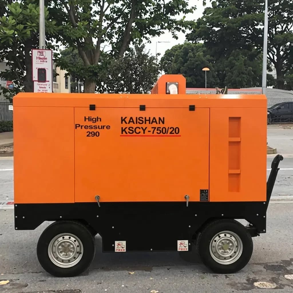 KSCY-920/10K Kaishan diesel mobile air compressor