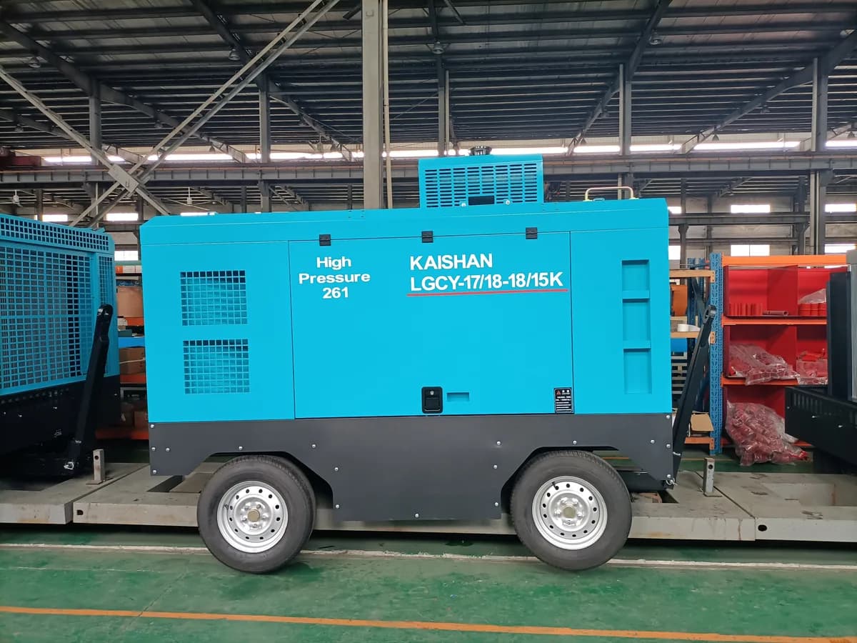 LGCY-17/18-18/15TK Kaishan diesel mobile air compressor