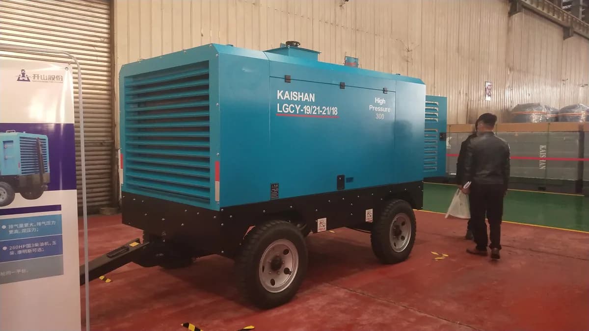 LGCY-21/21-23/18 Kaishan diesel mobile air compressor