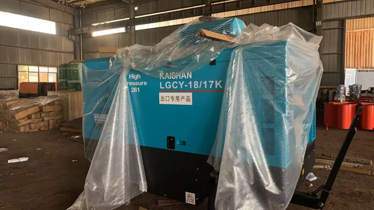 LGCY-22/8K Kaishan diesel mobile air compressor