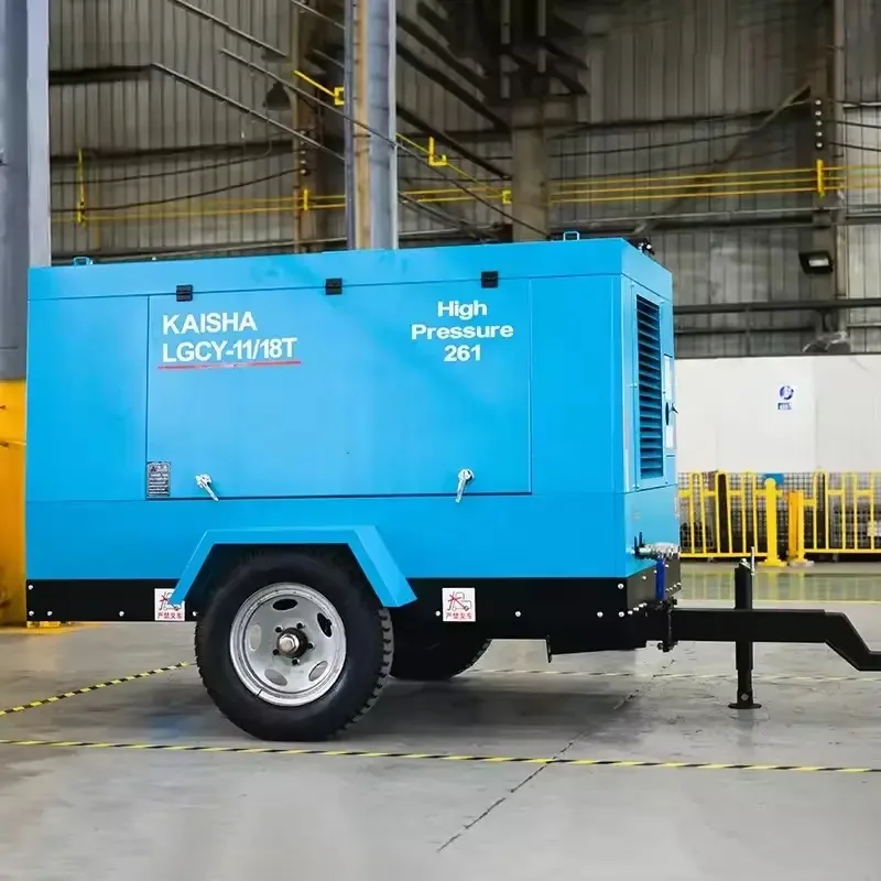 LGCY-9/7 Kaishan diesel mobile air compressor