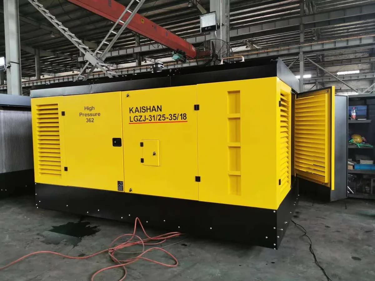 LGZJ-31/25-35/18 Kaishan diesel mobile air compressor