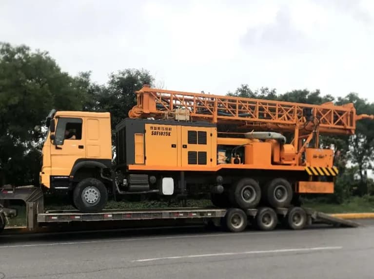 TE-400 truck-mounted drilling rig