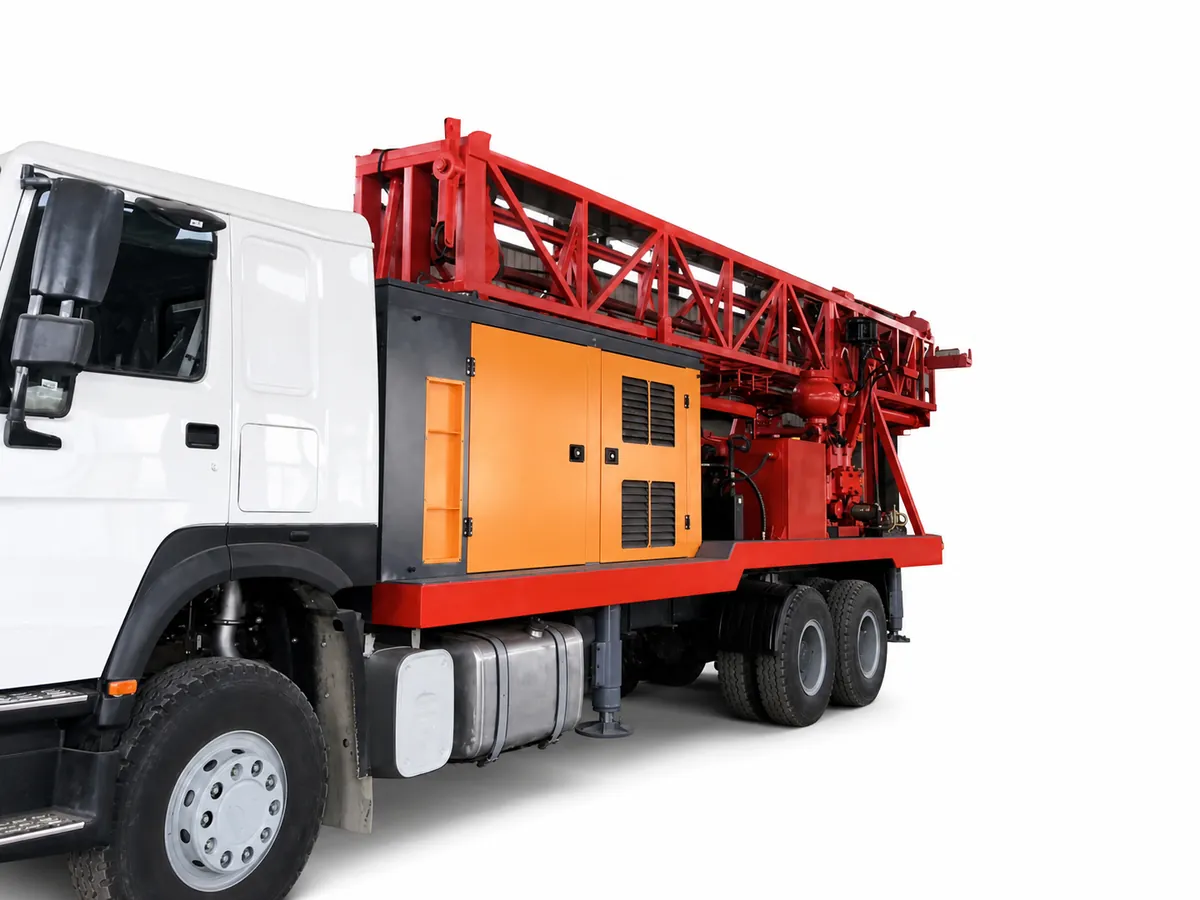 TEC-600J truck-mounted drilling rig