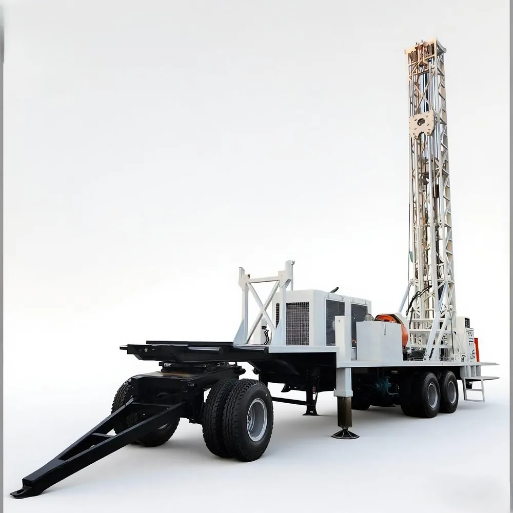 TEC-800J Mechanical Power Head Water Well Drilling Rig