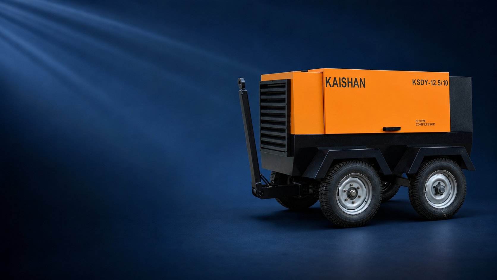 KSDY-12.5/10 Portable Diesel Screw Air Compressor