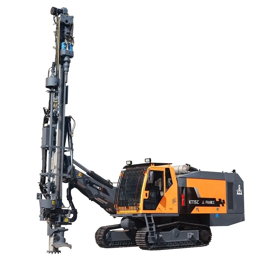 Kaishan Crawler DTH Drill Rig with Integrated Air Compressor - representative photo