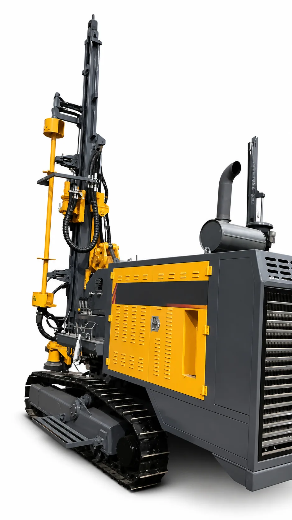 Kaishan Crawler DTH Drill Rig with Integrated Air Compressor - representative photo