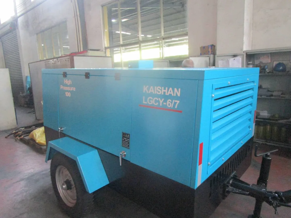 Kaishan Diesel Mobile Air Compressors - representative photo