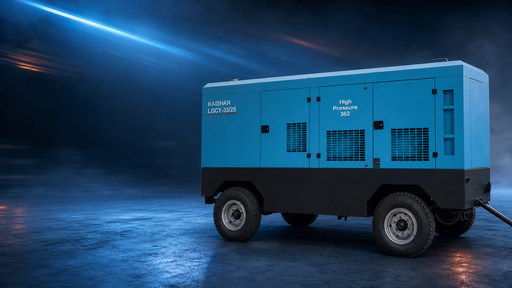 LGCY-33/25 High Pressure Mobile Diesel Air Compressor